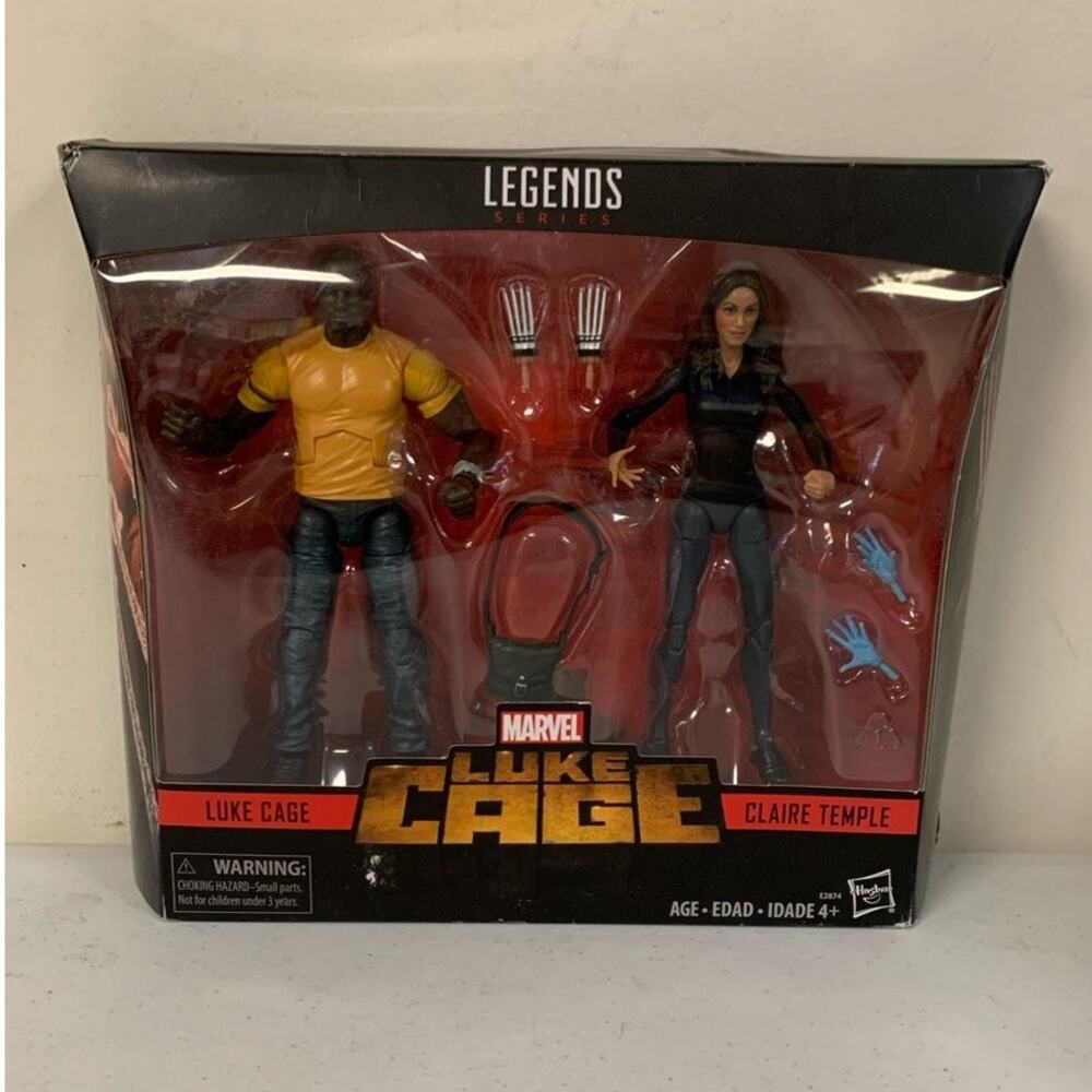 Marvel Luke Cage and Claire Temple Legends Series 2 Pack Action Figure